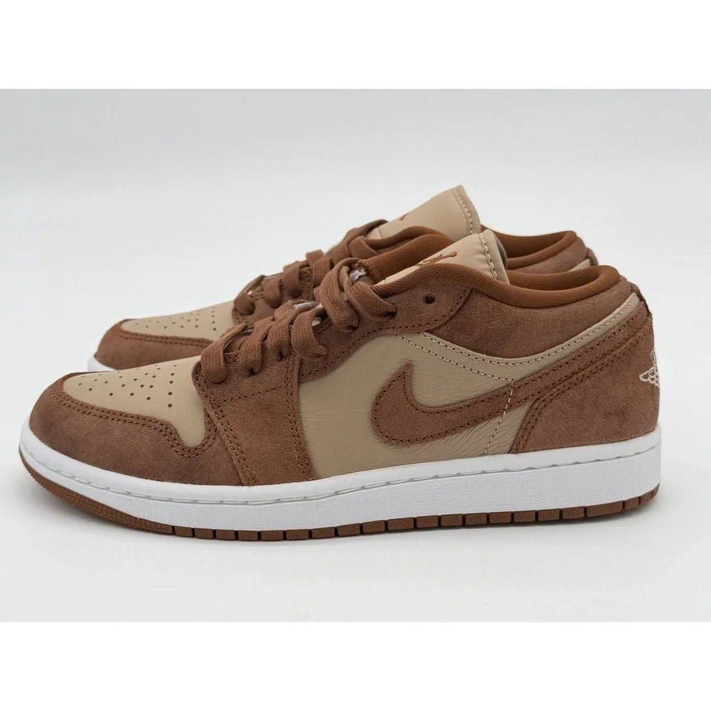 Women's Size 8 - Nike Jordan 1 Low Se Legend Coffee FJ3453-200 No Box Lid